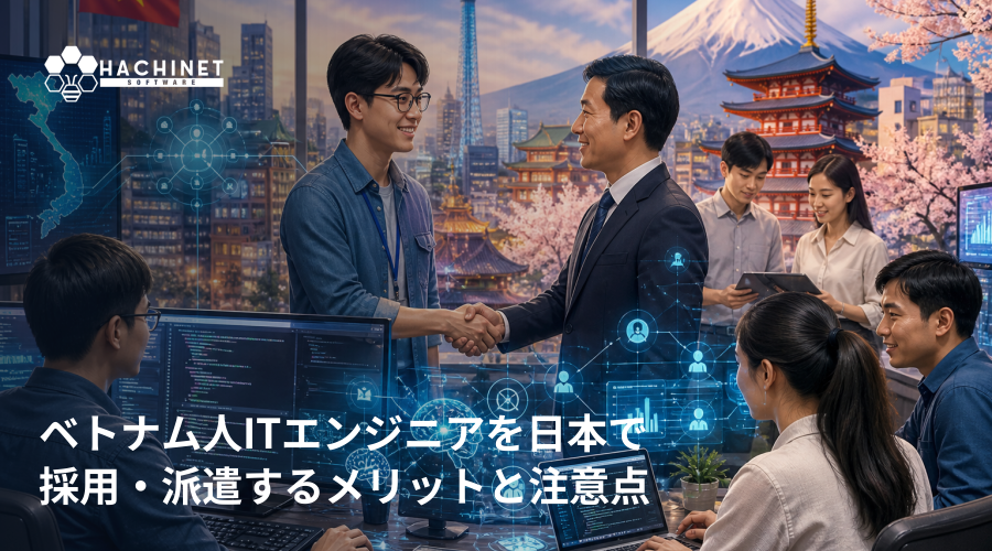 ベトナム人ITエンジニアを日本で採用・派遣するメリットと注意点