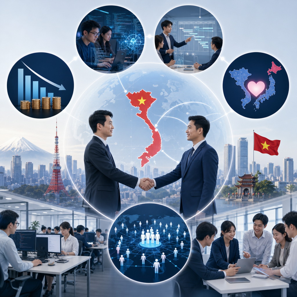 ベトナムのITアウトソーシングが成長する理由|日本企業が注目すべき5つのポイント