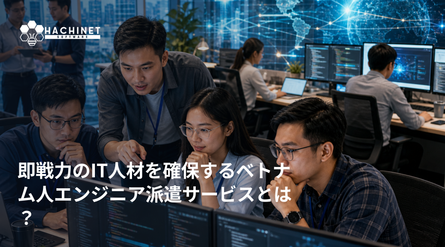即戦力のIT人材を確保するベトナム人エンジニア派遣サービスとは？