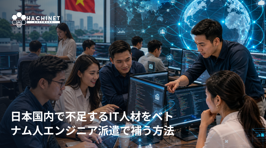 日本国内で不足するIT人材をベトナム人エンジニア派遣で補う方法