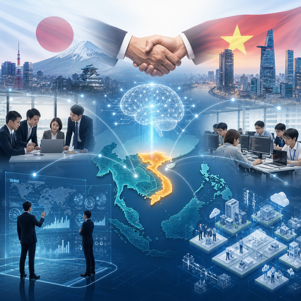 AI開発のオフショア先としてベトナムが注目される理由｜日本企業のDXを加速