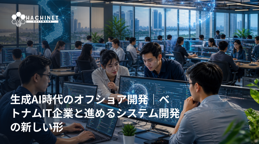 生成AI時代のオフショア開発｜ベトナムIT企業と進めるシステム開発の新しい形