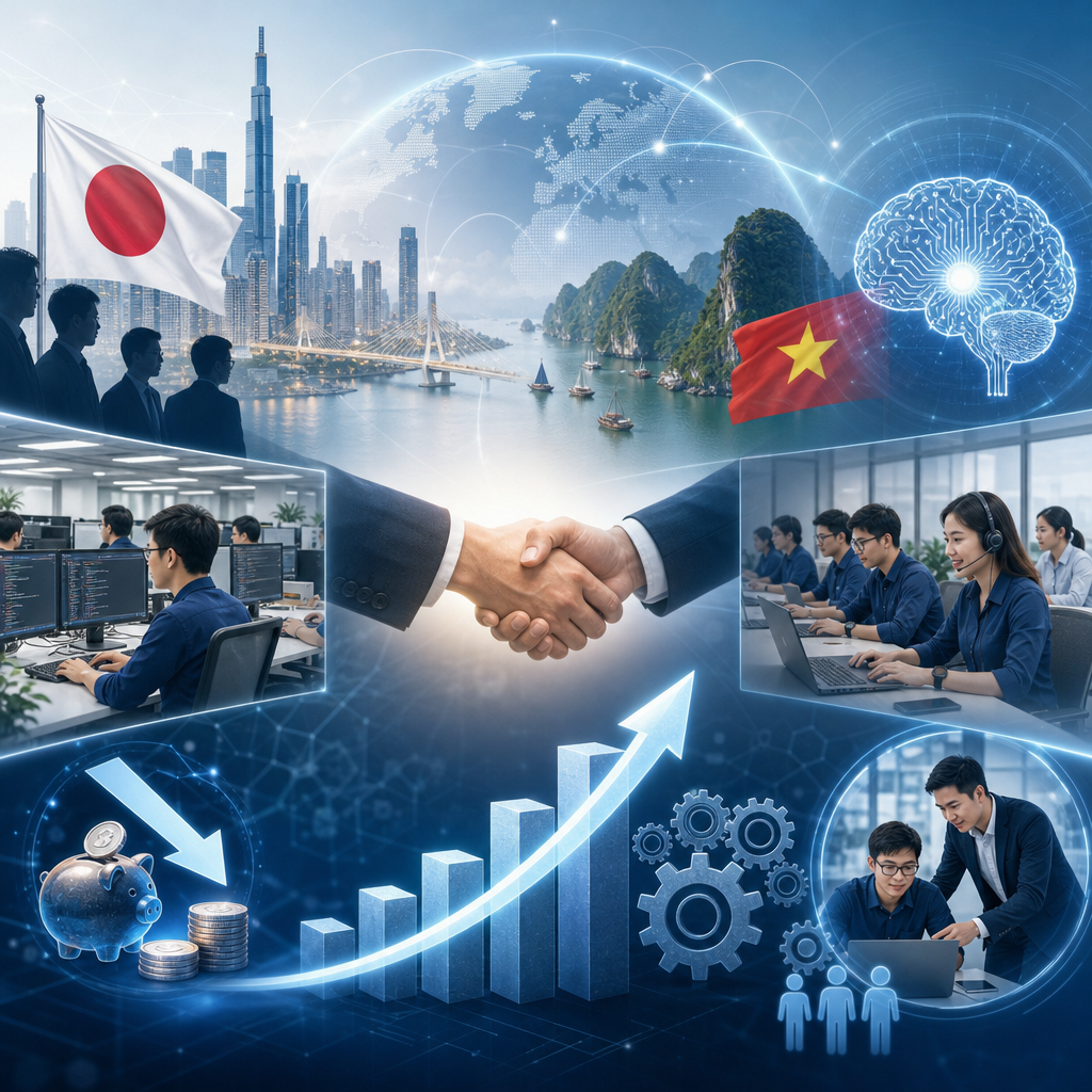 ベトナムオフショア開発×AI｜日本企業が注目すべき2027年のITアウトソーシング戦略